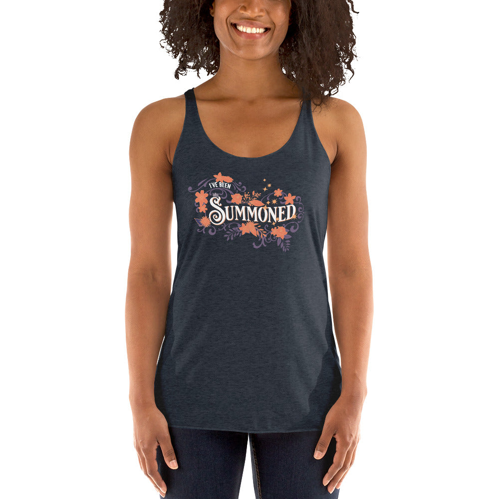 "I've Been Summoned" Fem Racerback Tank