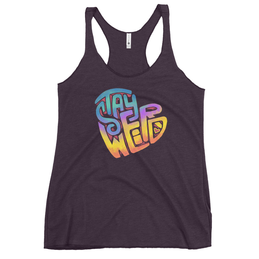 "Stay Weird" Fem Fit Racerback Tank