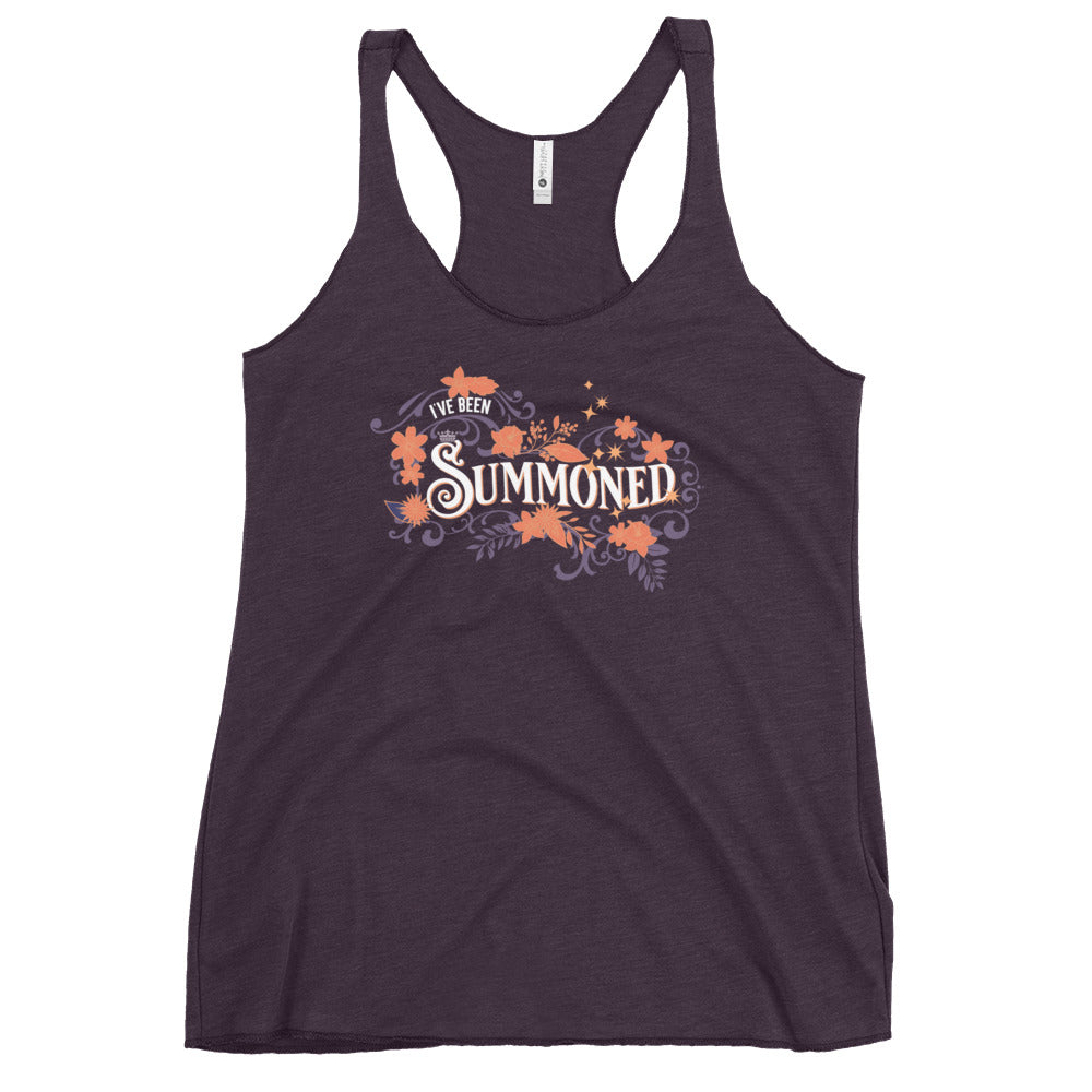 "I've Been Summoned" Fem Racerback Tank