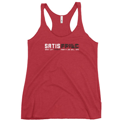 SatisFried Fem Fit Racerback Tank