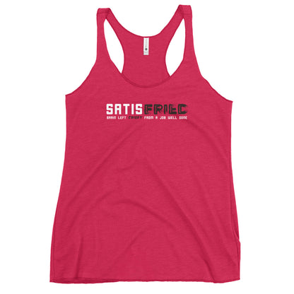 SatisFried Fem Fit Racerback Tank