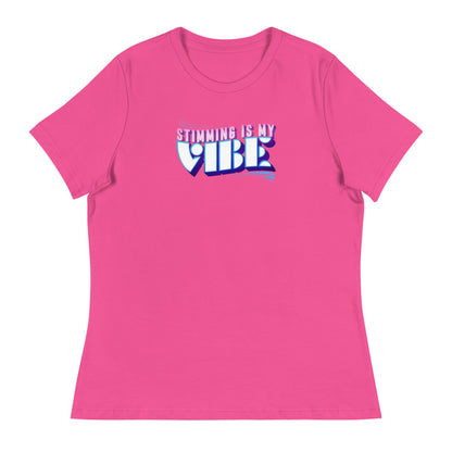 Stimming Is My Vibe Fem Relaxed Fit Tee