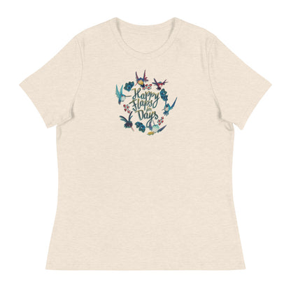 Happy Flaps for Days Fem Fit Relaxed Tee