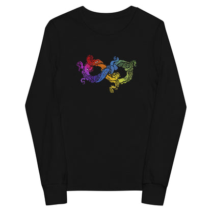 Youth: “Cosmic Horror Neurodiversity symbol” long sleeve tee