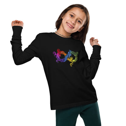 Youth: “Cosmic Horror Neurodiversity symbol” long sleeve tee