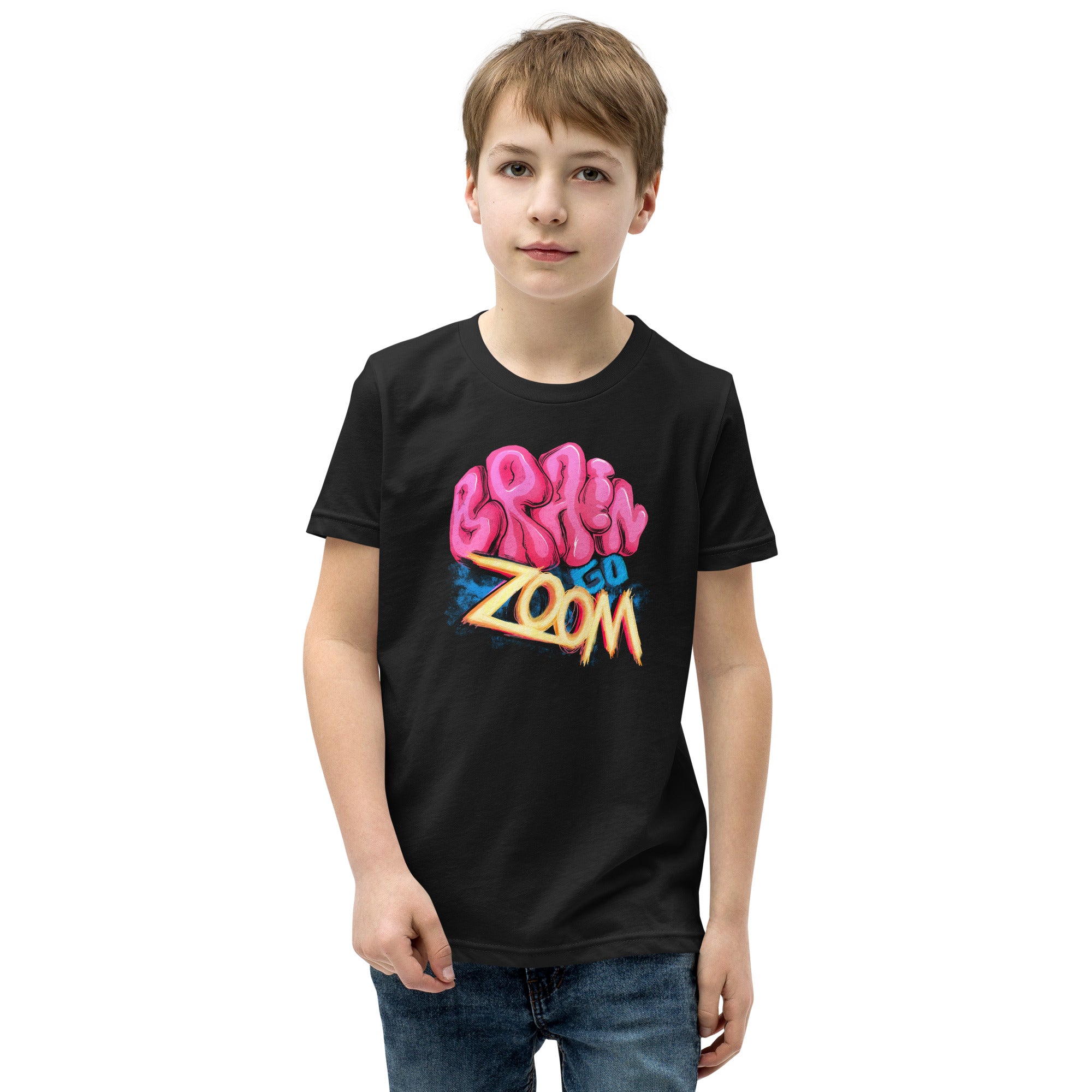 Youth: "Brain go Zoom" Short Sleeve T-Shirt