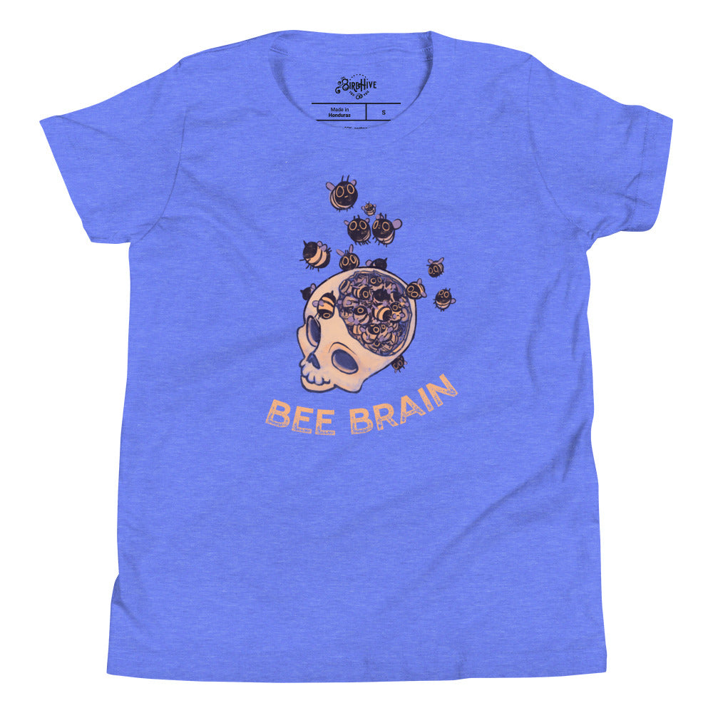 Youth: "Bee Brain" Short Sleeve T-Shirt